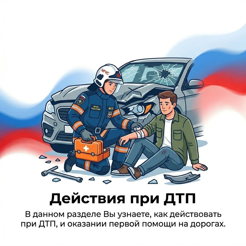 Действия при ДТП