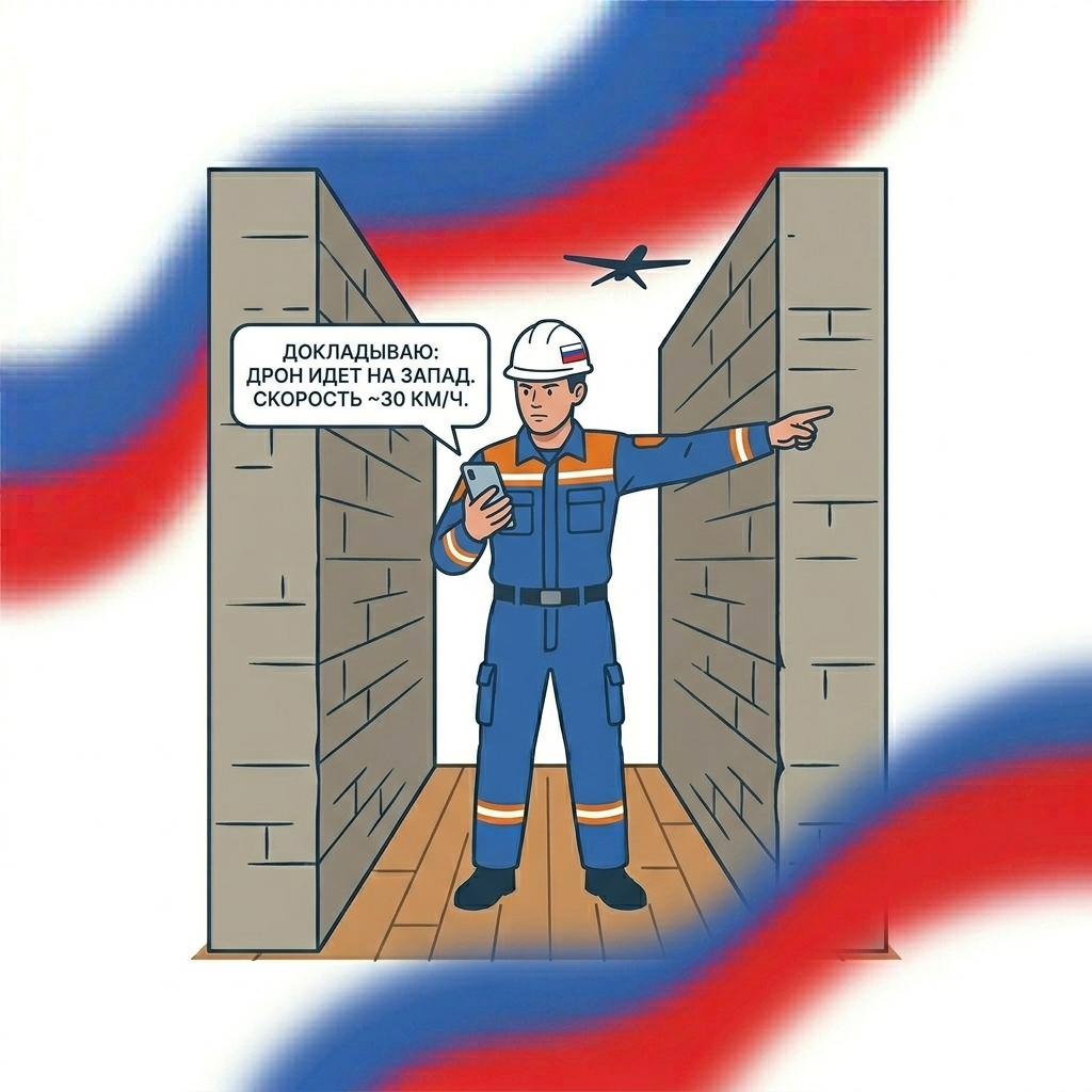 Сообщите о дроне